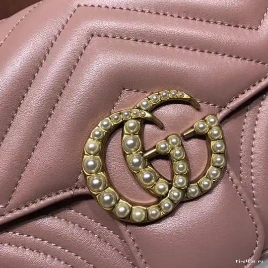 Firstbag ru Bag Marmont GUCCI GG Belt Pearl Chain 0605